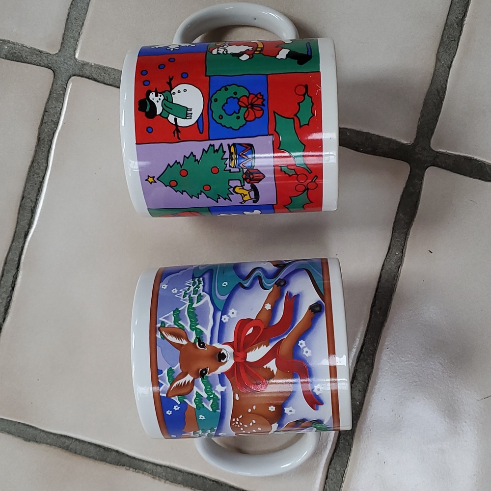 Vintage Matrix Holiday Mugs Stanley Cohen Collection